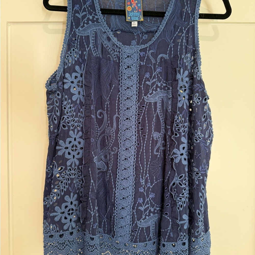 Johnny Was Tsion Blouse - Picture 2 of 12